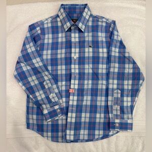 EUC boys size 7 Vineyard Vines Whale Shirt
